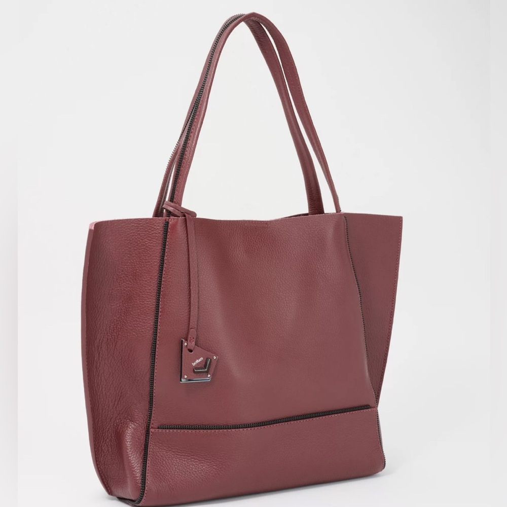 Botkier Soho Leather Tote Cabernet